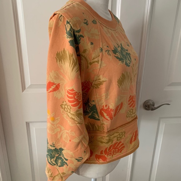 FREE PEOPLE Where Wind Blows Printed Sweatshirt - Picture 10 of 13